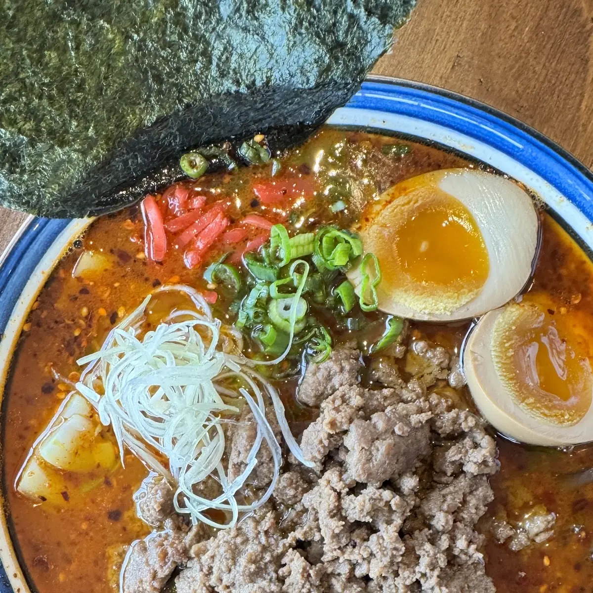 spicy miso ramen 辛味噌ラーメン